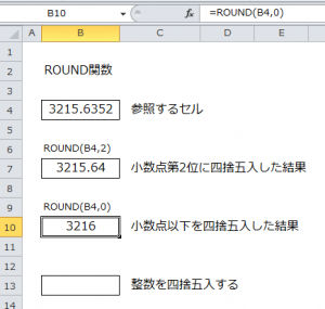 Excel_四捨五入_4