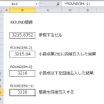 Excel_四捨五入_5