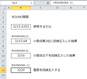 Excel_四捨五入_5
