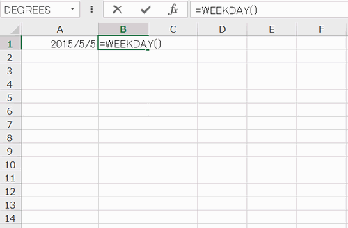 Excel_曜日_関数_2