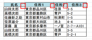 エクセル_オートフィルタ_3