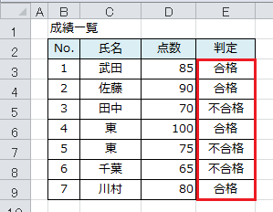Excel_関数_IF_1