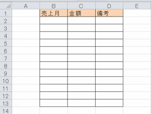 エクセル_オートフィル_1